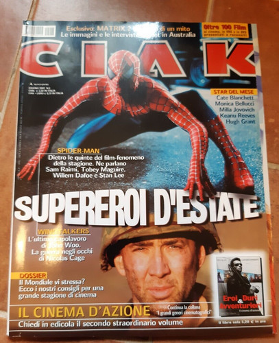 Ciak rivista 2002 spider - rivista,