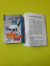 Mazzo carte bianche blank deck