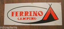 Vendo ADESIVO STICKER adesivi FERRINO CAMPING TENDE ATTREZZATURE TREKKING 