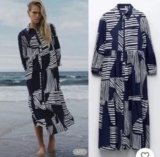 ZARA ABITO CAMICIA DONNA NUOVO