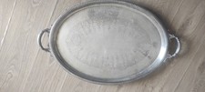 vassoio in argento ovale