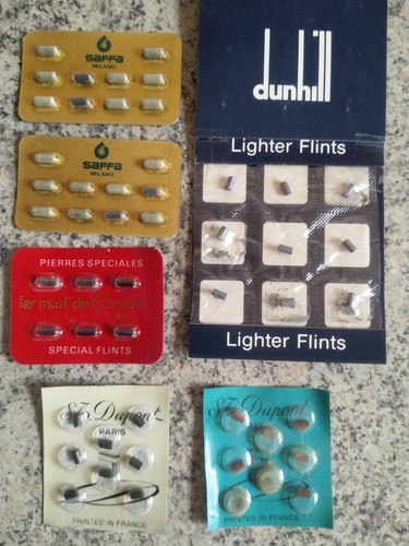 Stock vintage lighter flints - stock,
