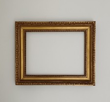 Cornice antica ( Epoca XIX Secolo) in legno foglia oro