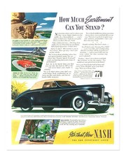 Poster auto d'epoca arte da