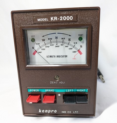 Kenpro 2000 antenna rotator - kenpro, kr-2000
