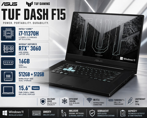 Asus tuf dash f15 - asus,