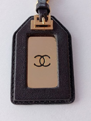 Portachiavi chanel placca - portachiavi,