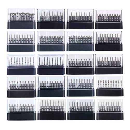10pz scatola frese diamantate - 10pz/scatola,