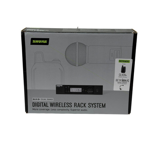 Shure glxd14r b98 sistema - glxd14r+/b98,