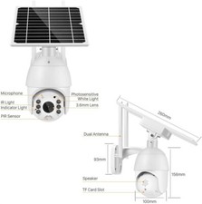 PTZ SOLAR Telecamera HD di