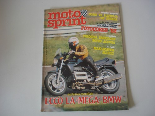 Motosprint 1982 test - motosprint, villa