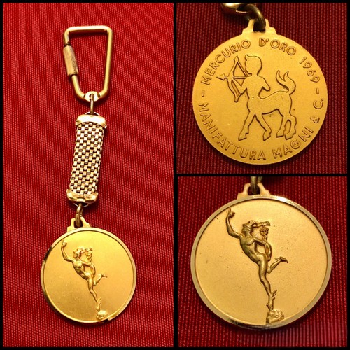 Portachiavi medaglia mercurio - medaglia,