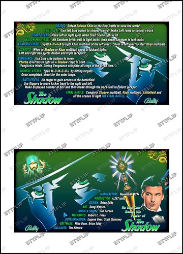 Bally the shadow 1994 - the,