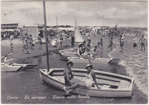 Cervia ravenna la spiaggia - -,