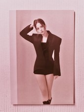 Blackpink Jisoo Official Postcard The Album Black Version