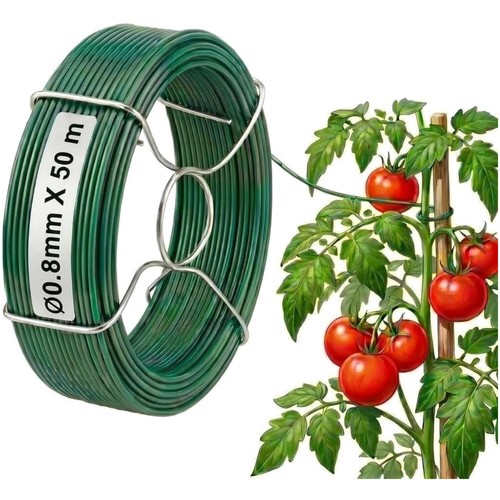 Filo ferro pvc verde - filo, di