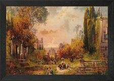 Quadro Paesaggio Italiano con