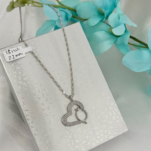 Collana donna argento kt - 18,