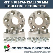 KIT SET 4 DISTANZIALI RUOTE 4X4 PER NISSAN JUKE F15 BULLONI INCLUSI