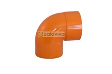 Curva 87.30° in PVC