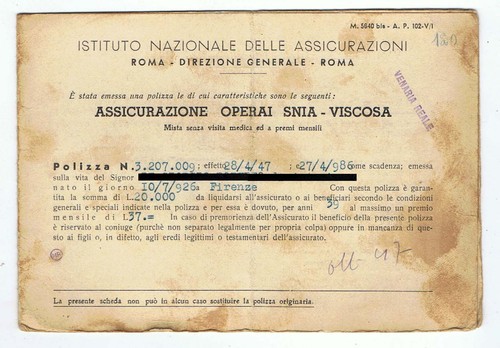 Ina istituto nazionale - ina,