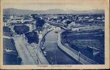 20061645 - Viareggio, Italien: Panoramaansicht und Blick auf den Kanal mit