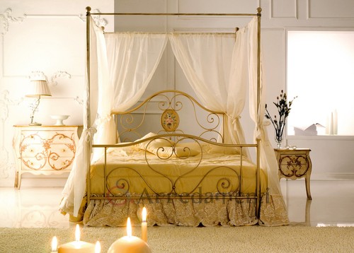 Letto matrimoniale ferro - in,