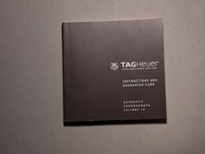 Tag Heuer Istruzioni Garanzia
