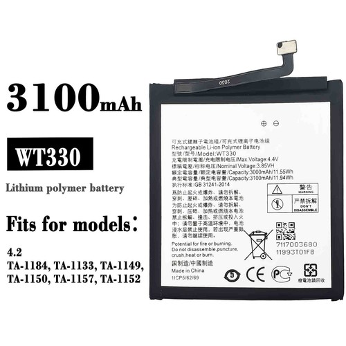 Batteria 3100 mah wt330 per - batteria,