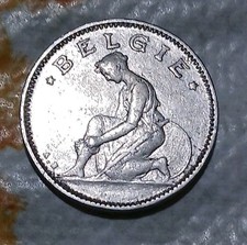 50  Cent Belgio 1928 Rara  Bei