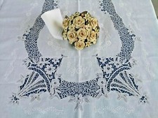 Ricca tovaglia x12 in puro