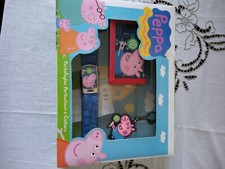 kit cintura portafoglio e porta chiavi peppa pig