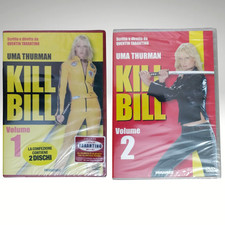 DVD KILL BILL VOLUME 1+2 SIGILLATI FILM DI QUENTIN TARANTINO UMA THURMAN MIRAMAX