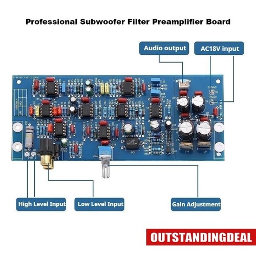 Scheda preamplificatore - scheda,