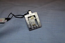 Ciondolo Maya Hunab Ku (Ricchezza e Ambizione), Acciaio e Oro, ZOPPINI Firenze