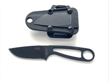 ESEE Knives Izula tutto nero formica rossa lama fissa coltello collo/cintura fodero USA
