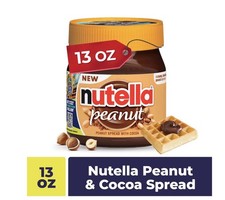 New! Nutella Peanut Spread w/