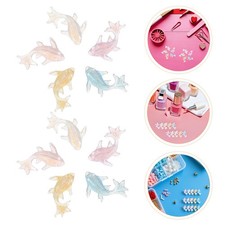  250 pezzi di gemme e ciondoli per unghie a tema oceano: statuine di delfini,