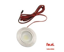 FAI Chrome Satin Recessed LED