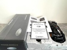*SUPER RARO* AUTOart 1/18 PAGANI ZONDA R NERO Fibra di Carbonio ☆OTTIME CONDIZIONI☆