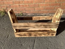 Scarpiera / Scaffale Torciato Fatto a Mano Legno di Pino -