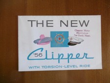 American Classic Cars. Depliant Packard Clipper 1956. Auto americane d'epoca.