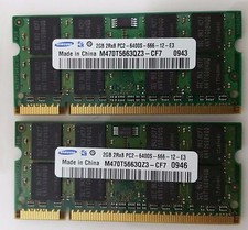 4 GB 2x2 GB DDR2-800 PC2-6400