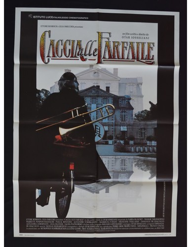 Manifesto caccia alle farfalle - caccia,