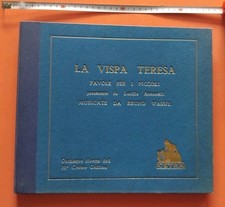 LA VISPA TERESA ANTONELLI BRUNO WASSIL favole Per I Piccoli 3 X 78 Rpm Shellac 