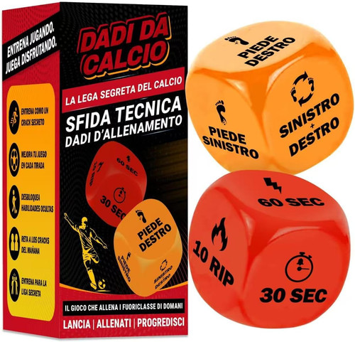 Dadi per allenamento calcio 2 - allenamento, (2