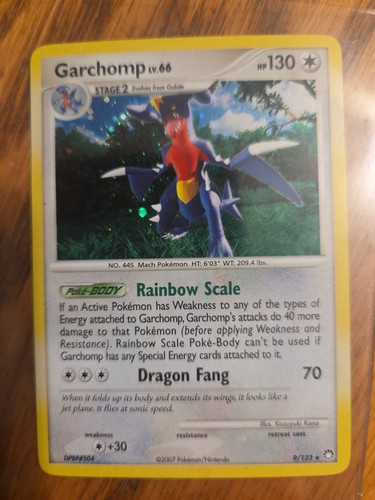 Pokemon garchomp holo carta - pokemon,