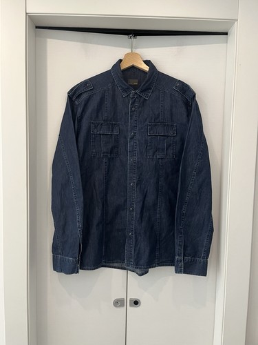 Camicia fendi denim - fendi, blu