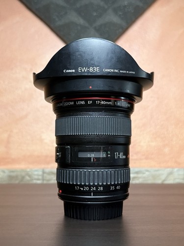 Obiettivo canon 40mm 1 - 17-40mm, 1:4