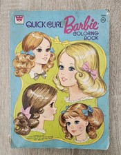 Quick curl barbie coloring - curl,